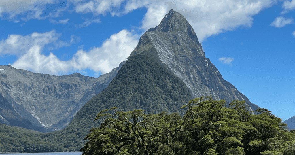 Large Mountain in Milford Sound