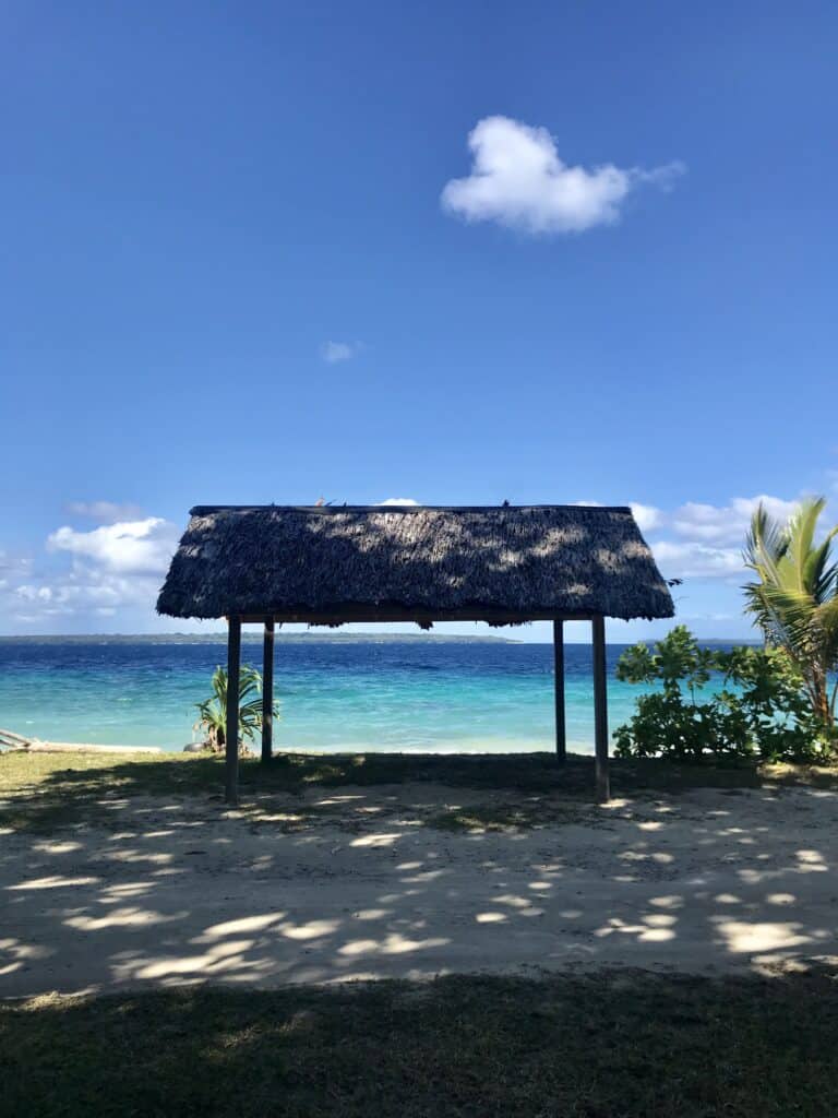 Beach Hut in Vanuatu