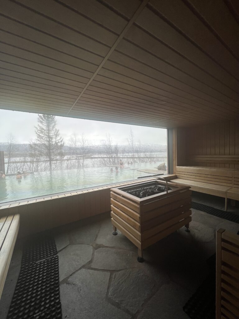 Sauna in Iceland