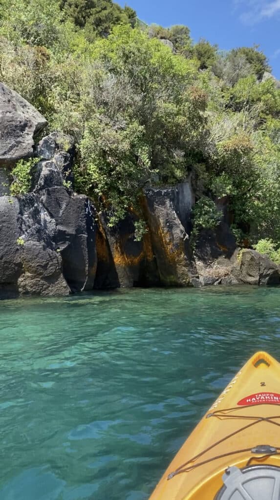 Kayaking in New Zealand, Lake Taupo