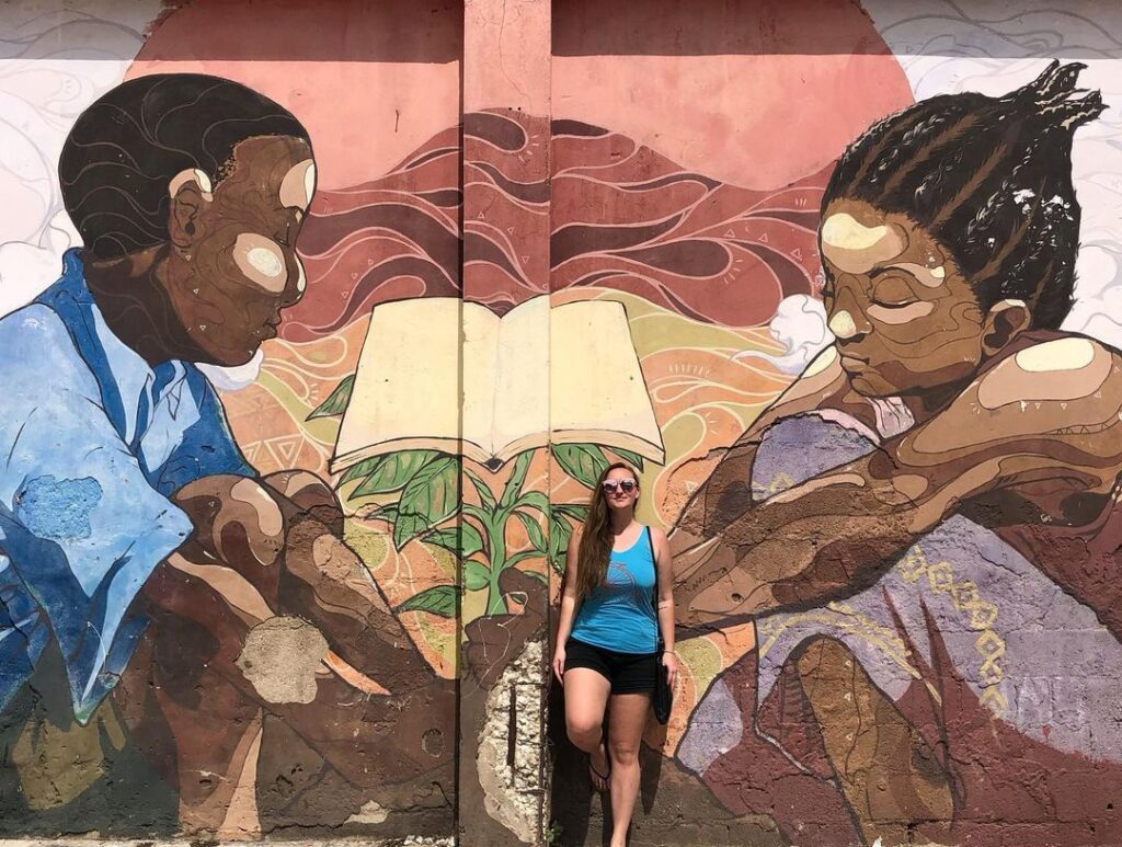 Jamaica street art in Kingston
