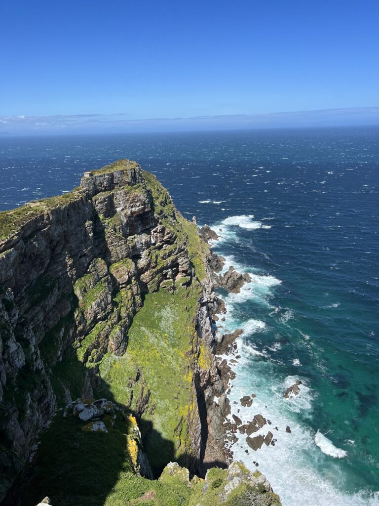 View from the tip of Cape Point Lighthouse