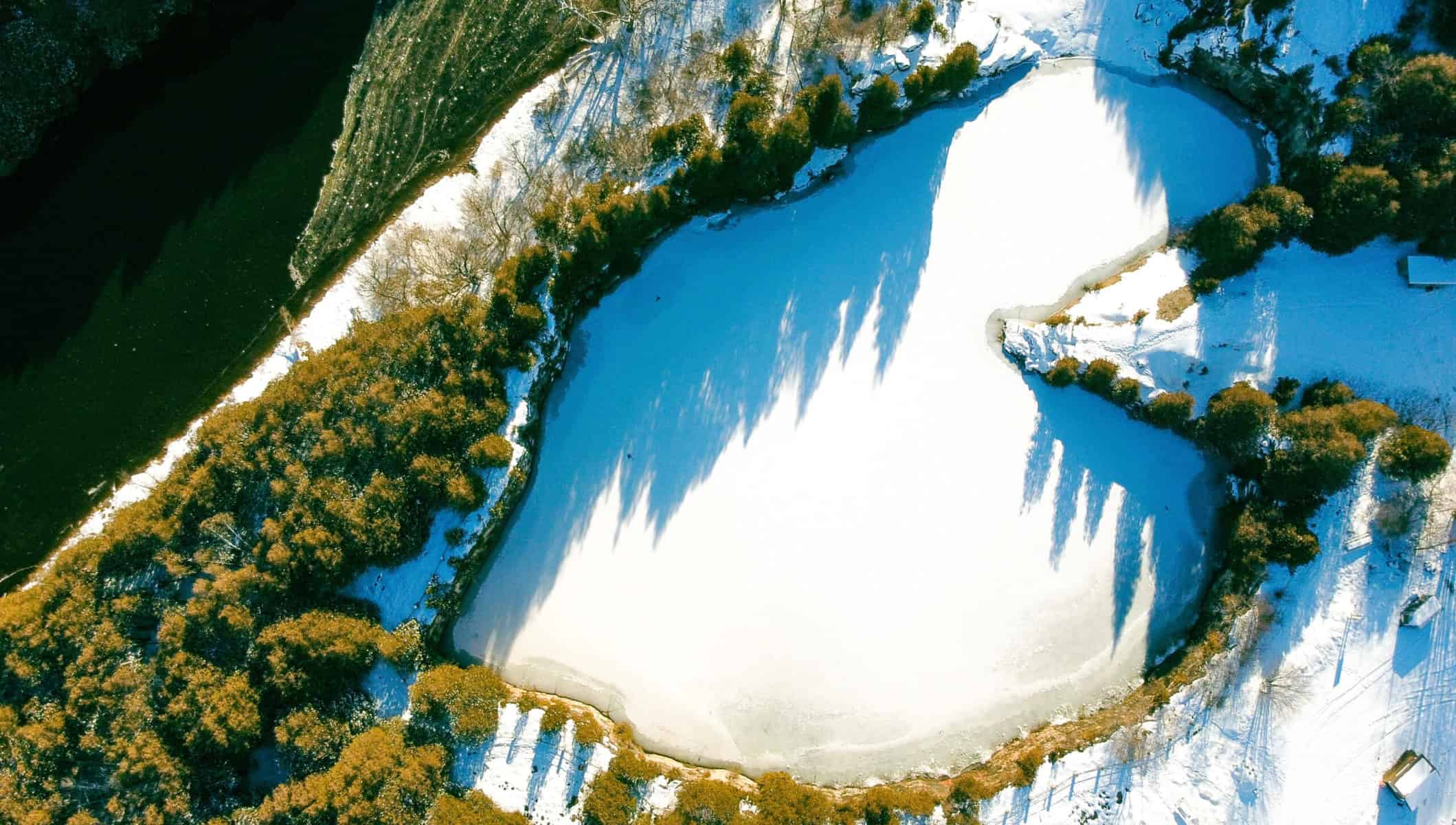 Elora heart-shaped quarry swimming hole