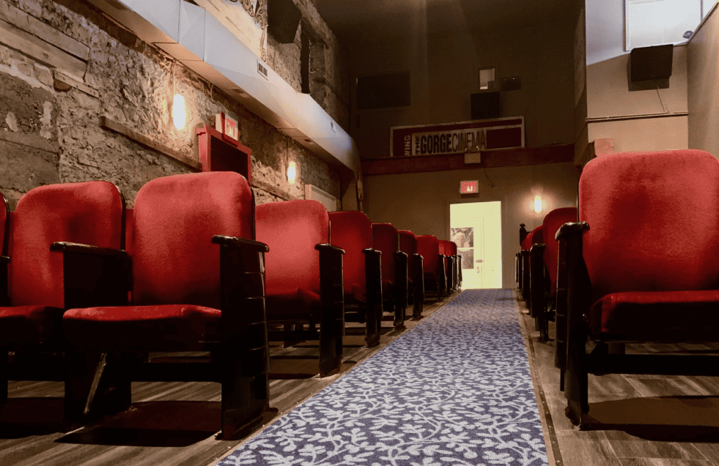 Gorge Cinema, one of the best things to do in Elora year round