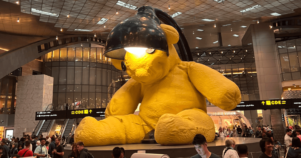 Hamad International Airport Teddy Bear