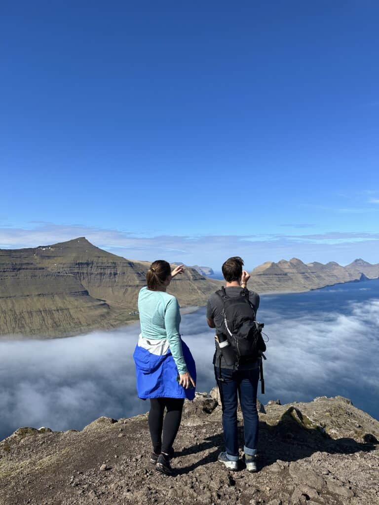 Faroe Islands view point Klaksvik