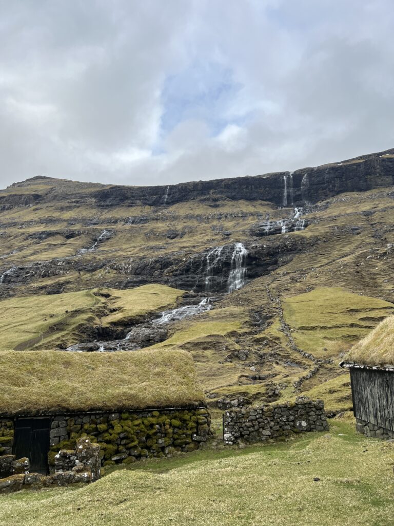 Saksun Faroe Islands thatch roofs