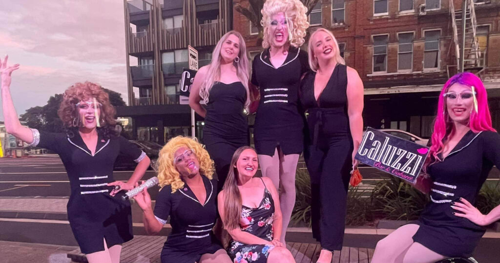 Group of drag queens in Auckland