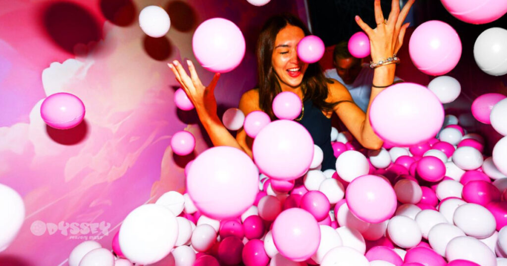 Odyssey Maze Pink Ball Pit