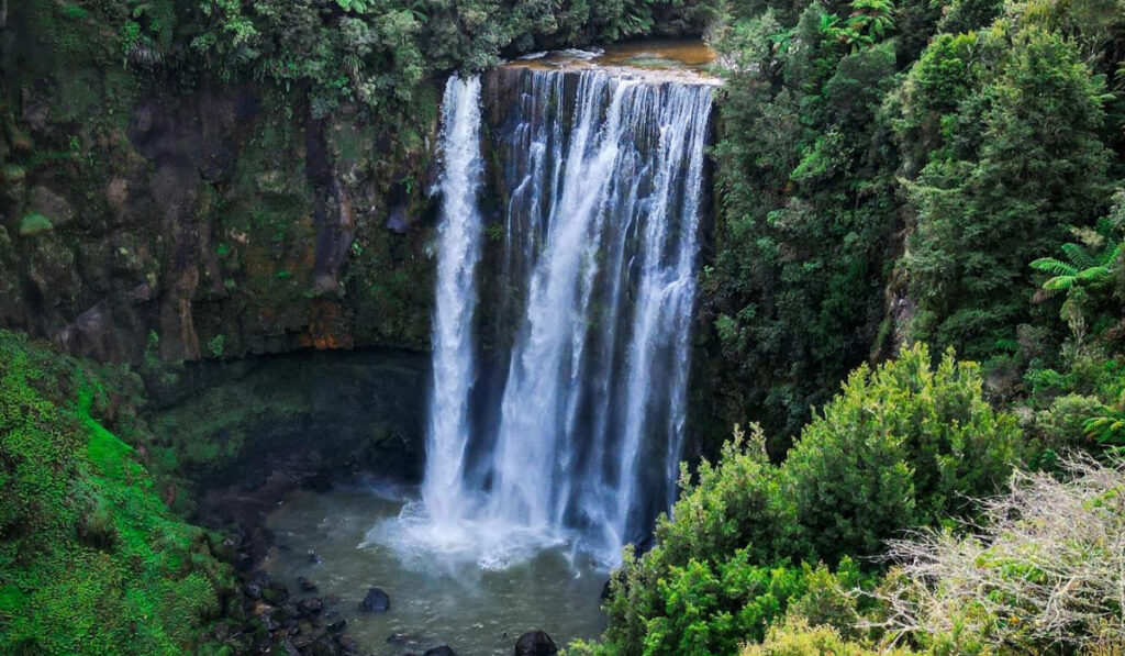 Omaru Falls New Zealand road trip