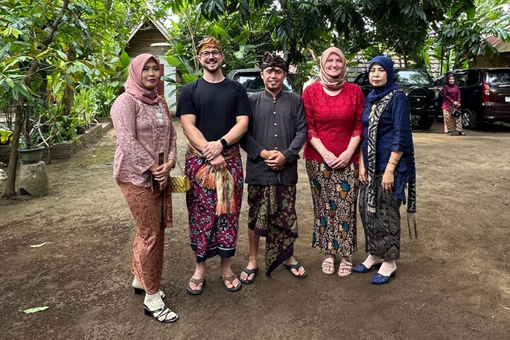 Traditional clothing in Lombok Indonesia