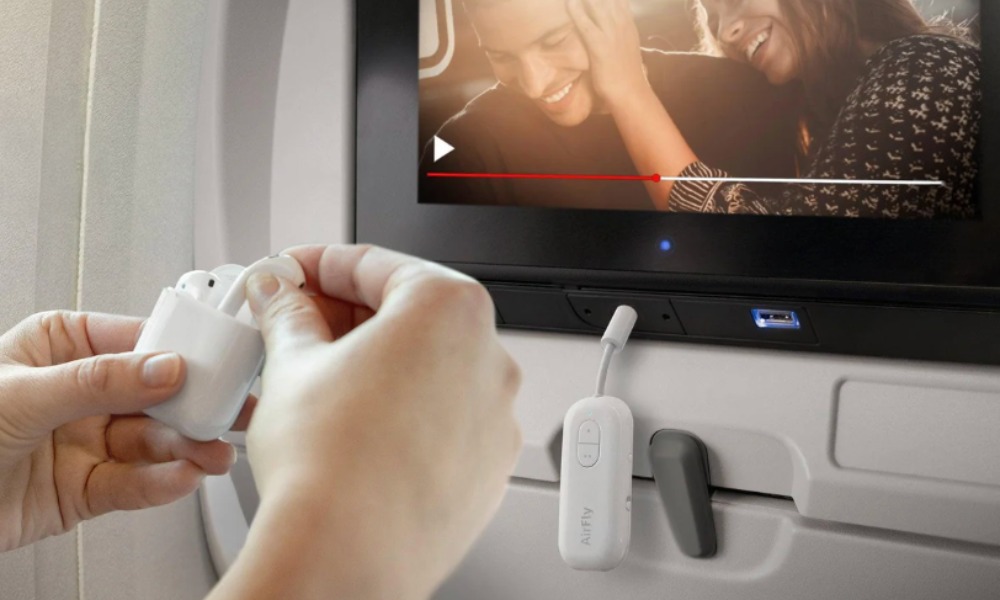 Airfly bluetooth travel tech