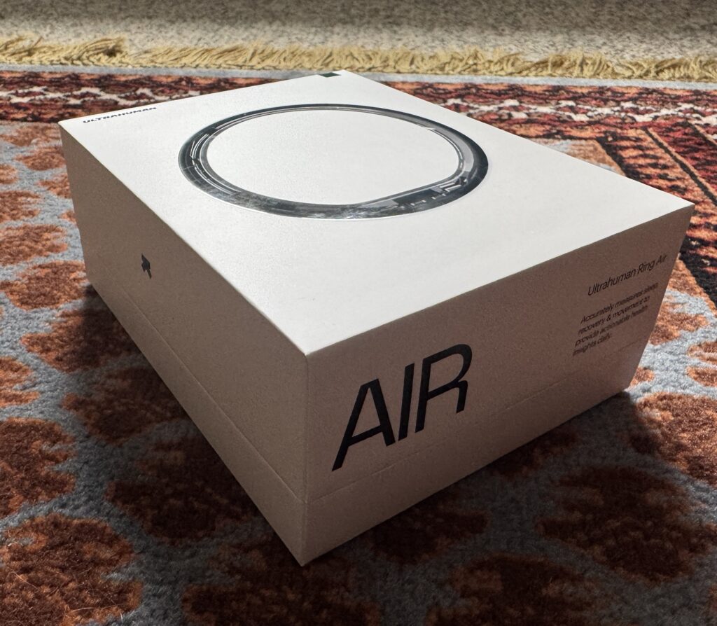 Ultrahuman Ring AIR outside box