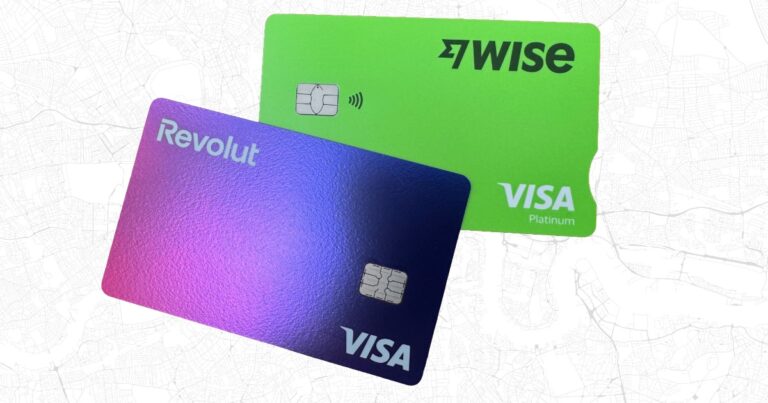 Revolut vs Wise cards side by side