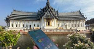 Best eSIM for Thailand Feature phone with temple