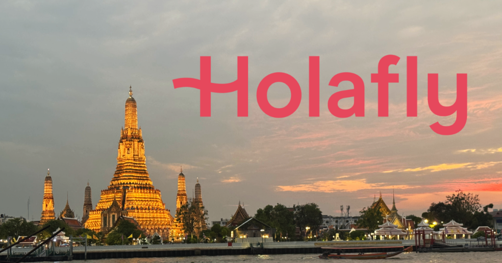 Holafly is the best eSIM for Thailand with unlimited data
