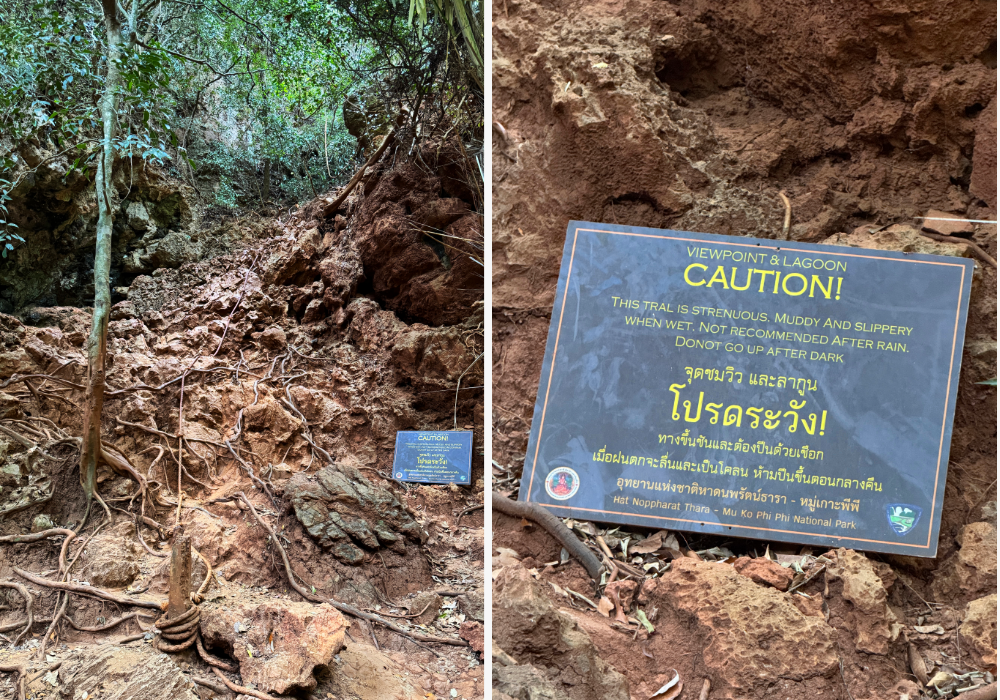 Railay Viewpoint Hike Trailhead