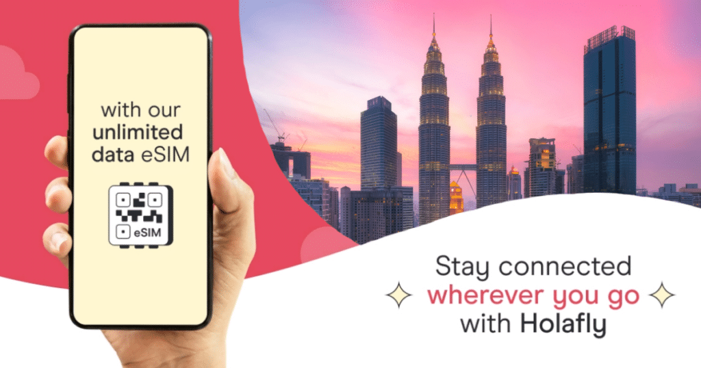 Holafly Banner for Malaysia eSIMs