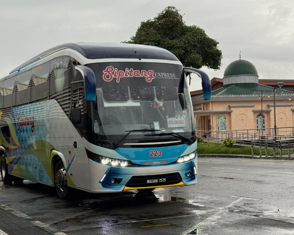 Sipitang Express Bus at the Gadong Night Market