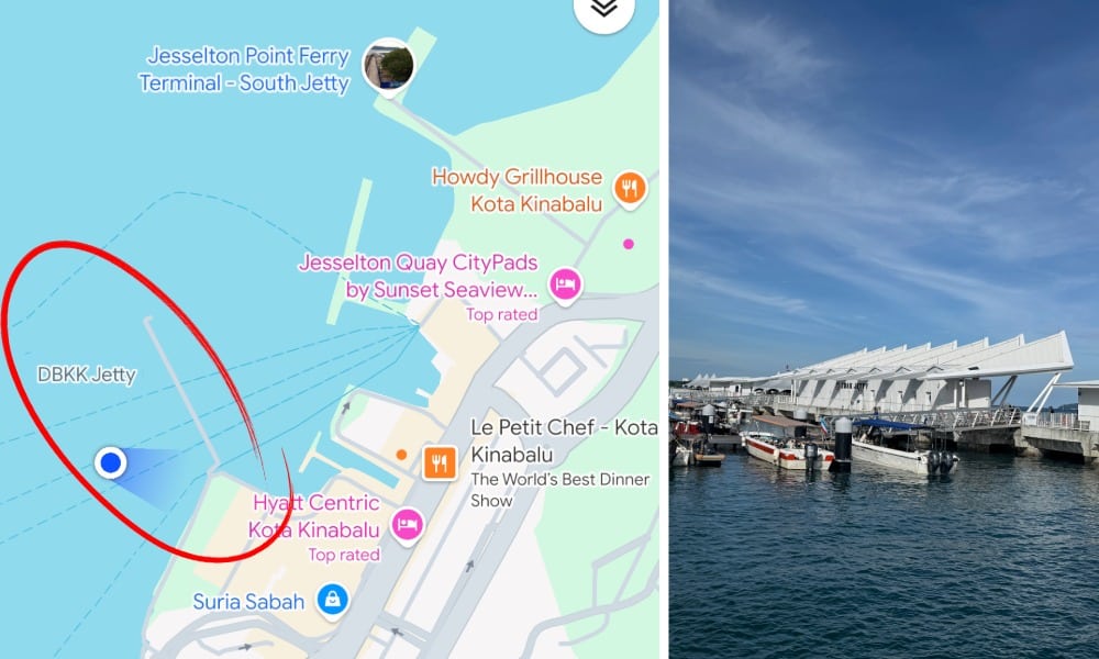 Map of DBKK Jetty and building