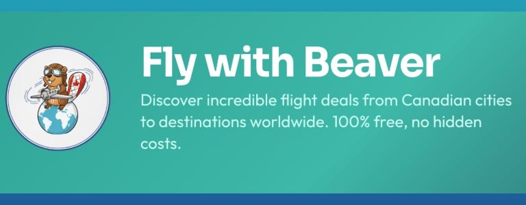 Fly with Beaver Banner