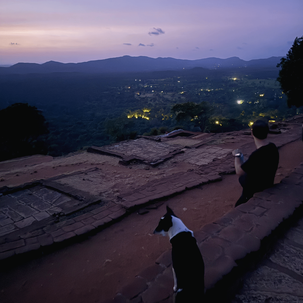Sunrise atop Sigiriya, Sri Lanka