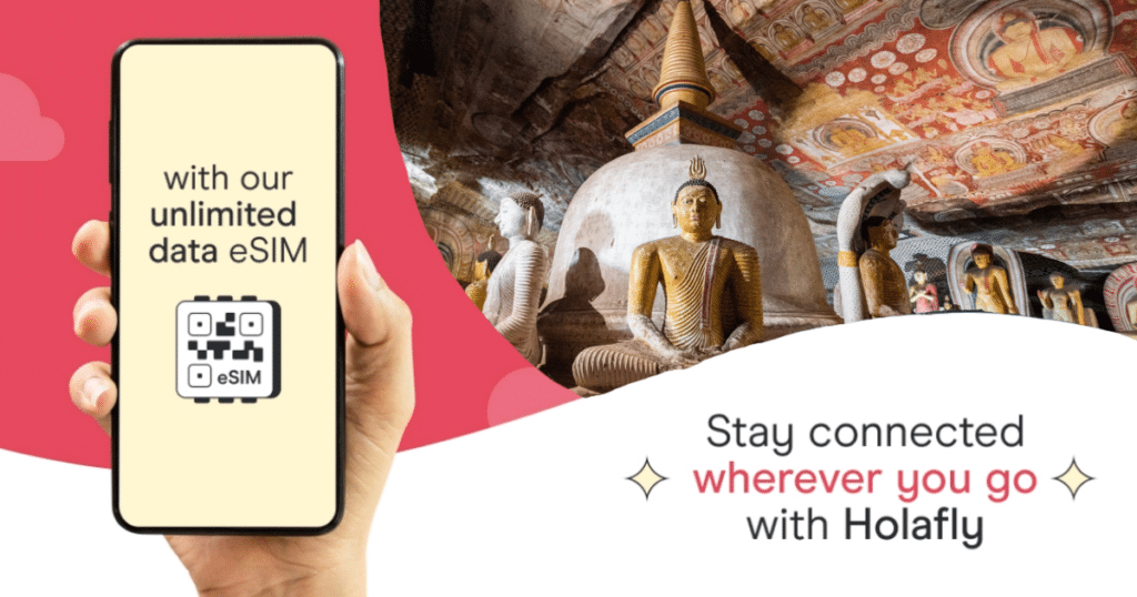 Holafly eSIM banner for Sri Lanka