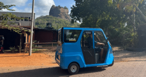 Electric Tuk Tuk in Sri Lanka