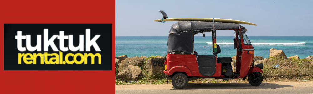 Tuk tuk by the beach