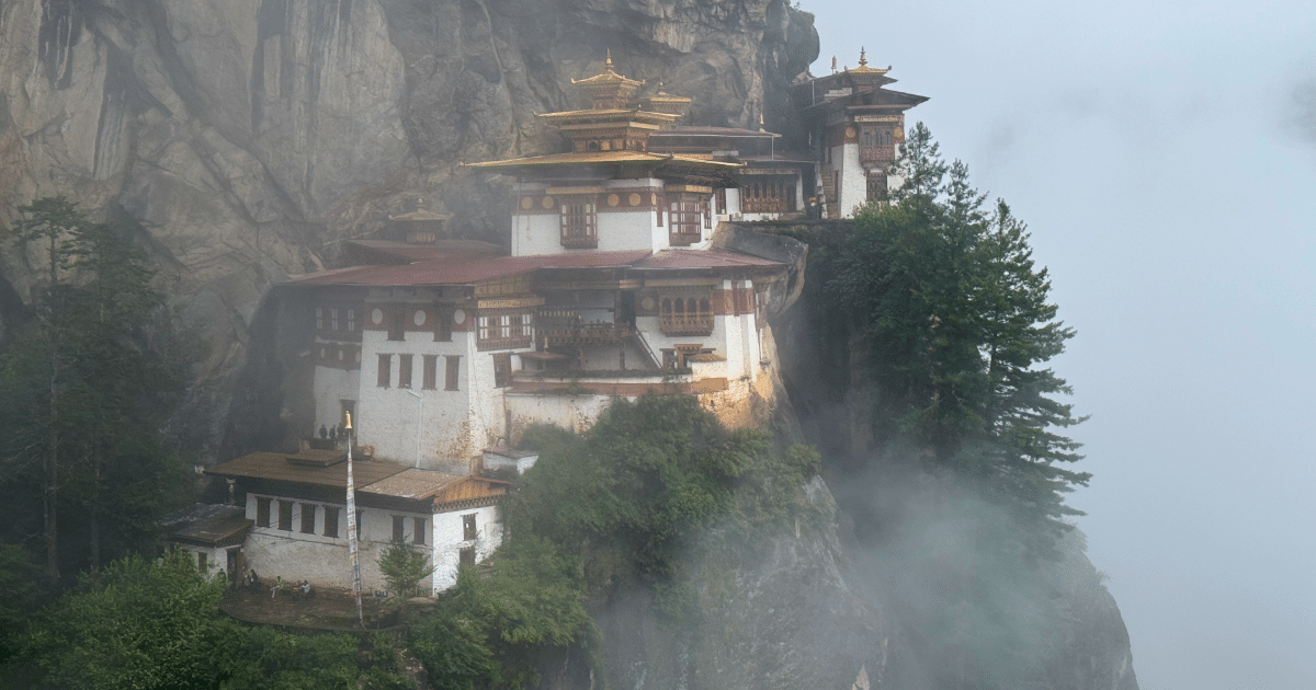 Tiger's Nest Monastery in Bhutan