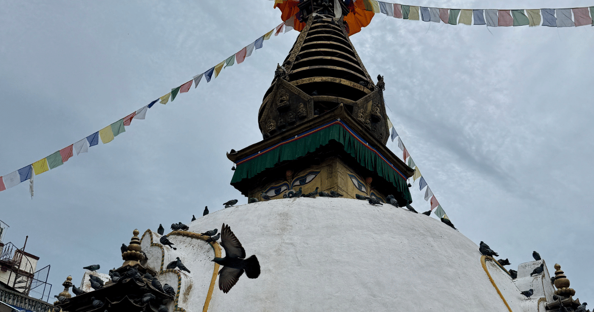 Famous Nepal Stupa in Kathmandu