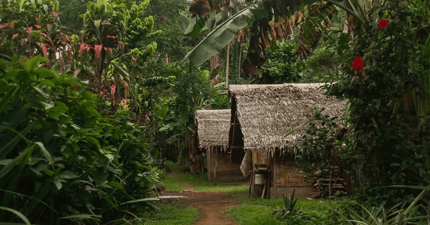 Vanuatu village Pentecost Island